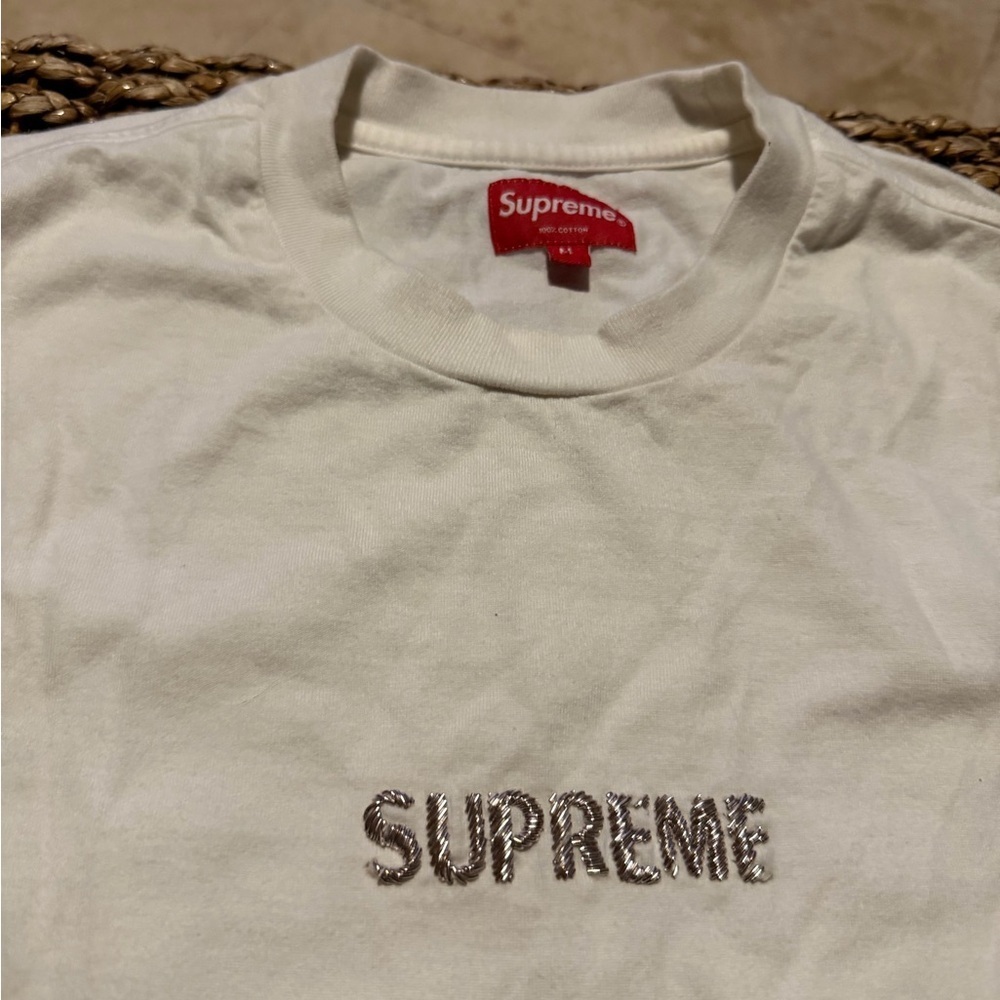 Supreme Bullion White Logo Tee (M1)